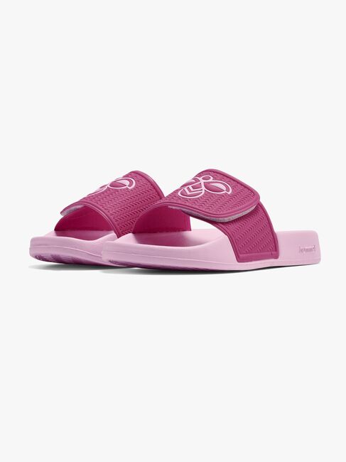 Hummel Pool Slide Jr Slippers, Roseate Spoonbill