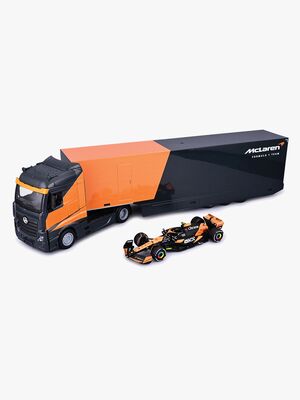 Bburago F1 Mclaren Racing Transportsett med MCL38 Norris #4 1:43