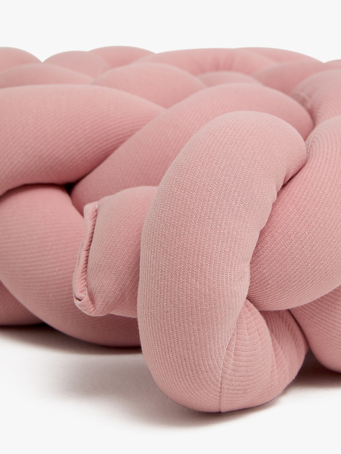 Alice & Fox ALEAH Flettet Sengekant 200cm, Dusty Pink