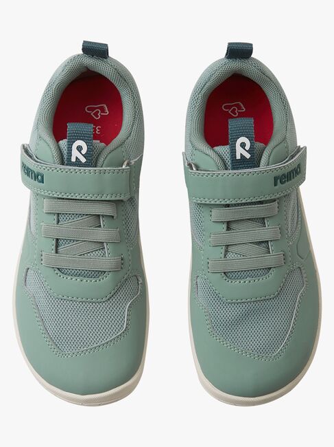 Reima Telmin Jr Barefoot Sneakers, Stone Green