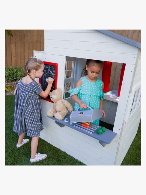 KidKraft Modern Outdoor Lekestue, Hvit 