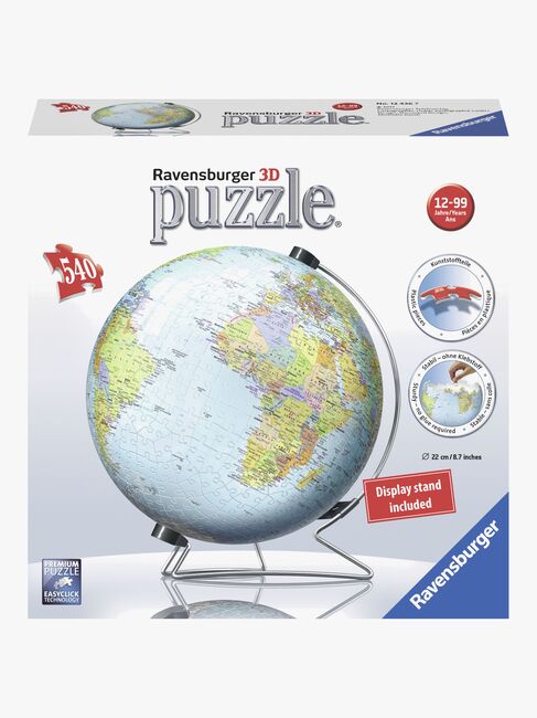 Ravensburger 3D-Puslespill Jordklode 540 Brikker