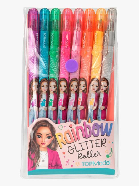TOPModel Glitter-gelpenner 8-Pakk