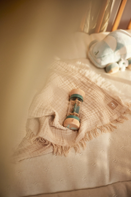 Jollein Rain Rattle On The Go Trerangle, Blå