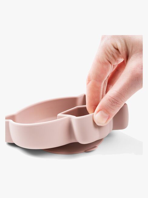 Done By Deer Stick & Stay Silikontallerken Birdee, Powder