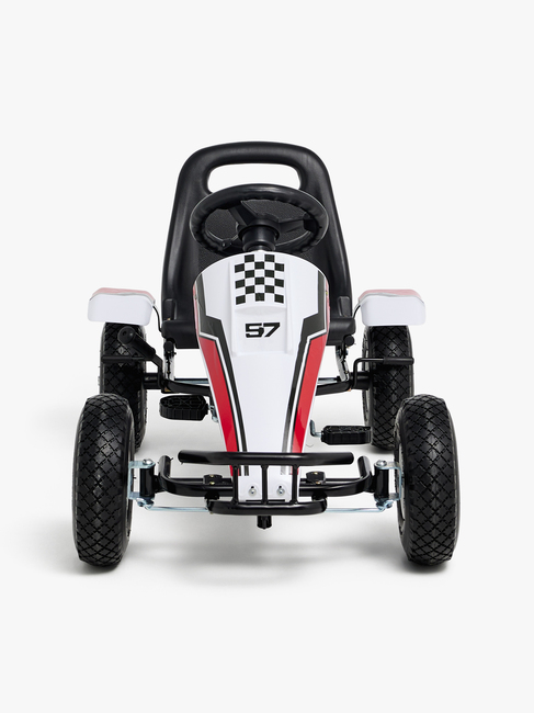 Alex's Garage Pedal-gokart, Hvit