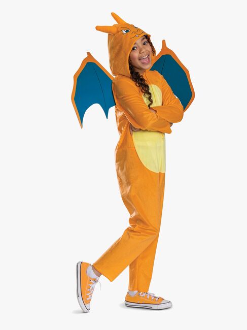 Pokémon Kostyme med Hette Charizard