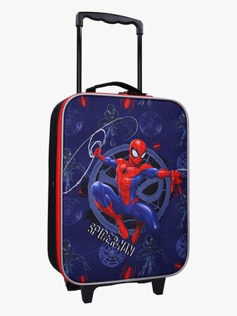 Marvel Spider-Man Trolley Koffert Fight Against Wrong 17L, Blå