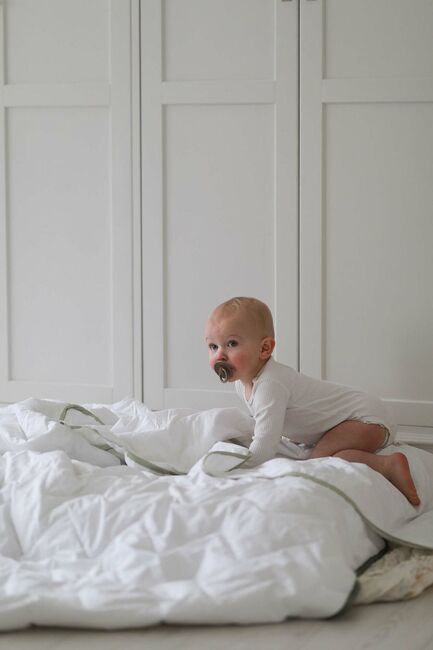 Rätt Start Dyne og Pute Sprinkelseng 100x130 Varmegrad 3