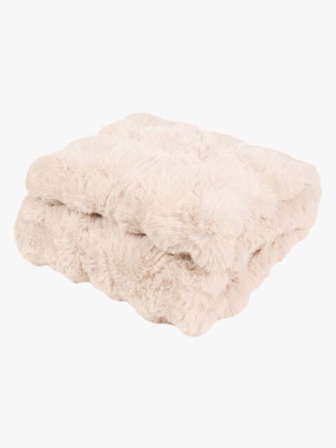 KMCarpets Bubble Pledd 130x170, Nature