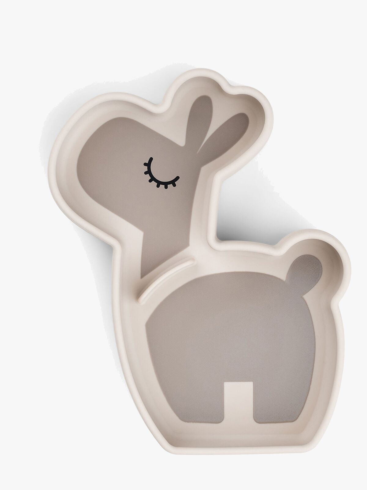 Done By Deer Stick & Stay Silikontallerken Lalee, Sand