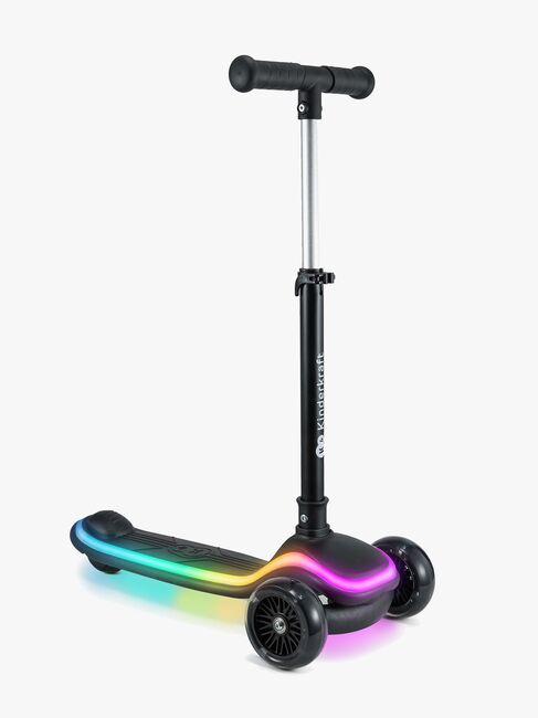 Kinderkraft Raket Sammenleggbar 3-hjuls Sparkesykkel, Svart