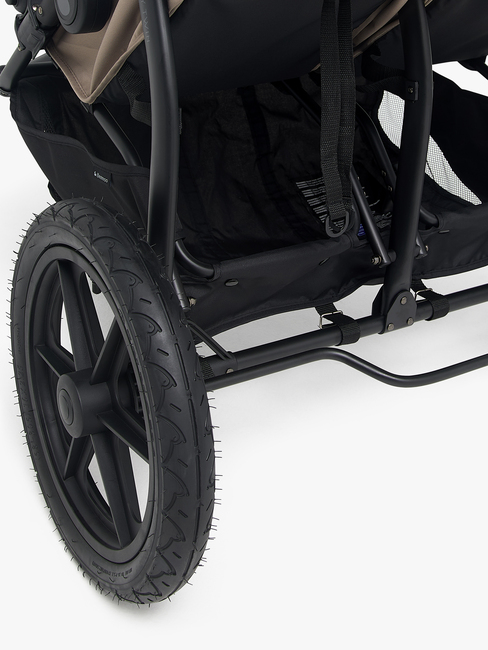 Beemoo Activity tvillingvogn for søsken, Beige