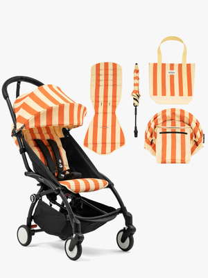 Stokke YOYO 3 Sportsvogn 6+ inkl. Riviera Summer Kit, Capri/Black
