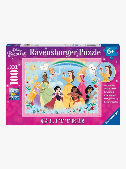 Ravensburger Puslespill Disney Princess Sterk, Vakker og Modig 100 Biter