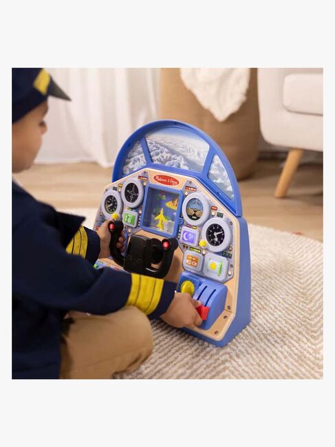 Melissa & Doug Jet Pilot Interaktivt Instrumentbrett