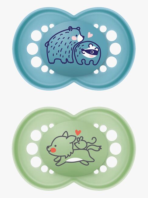 MAM Original Silikon Smokker 16-36m, Blå