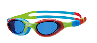 Zoggs Super Seal Svømmebriller, Rød/Blå/Grønn
