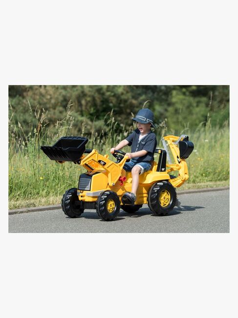 Rolly Toys Junior CAT Tråtraktor med Graver