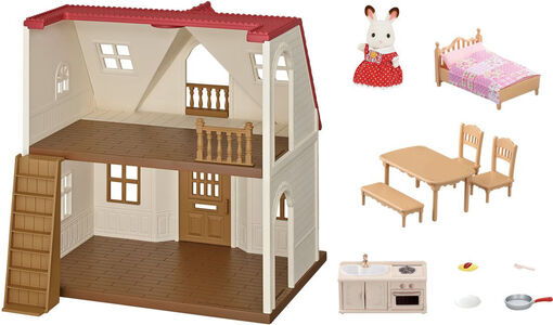 Sylvanian Families Dukkehus Red Roof Cosy Cottage