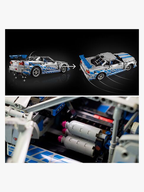 LEGO Technic 42210 2 Fast 2 Furious Nissan Skyline GT-R R34-bil