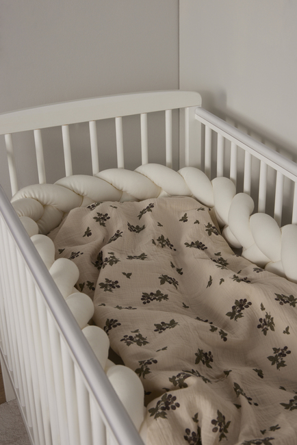 Alice & Fox ALEAH Flettet Sengekant 200cm, Creme