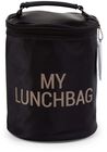 Childhome My Lunchbag Lunchveske Med Isoleringsfôr, Black/Gold