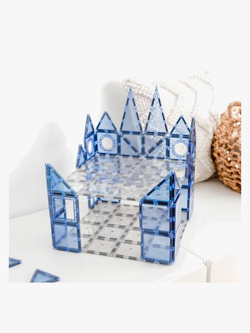 Connetix Magnetiske Byggeklosser Bunnplater Clear 2-Pakk