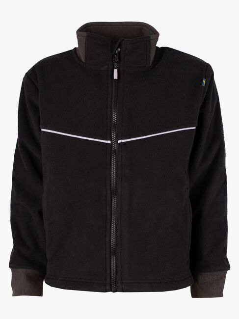 Lindberg Stormy  Vindtett Vindfleecejakke, Svart