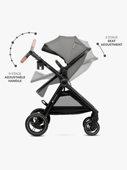 Kinderkraft ESME 2-in-1 Duovogn, Moonlight Grey