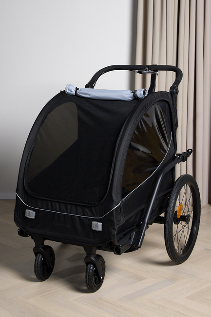 Beemoo Activity Sport Lite Sykkelvogn, Black