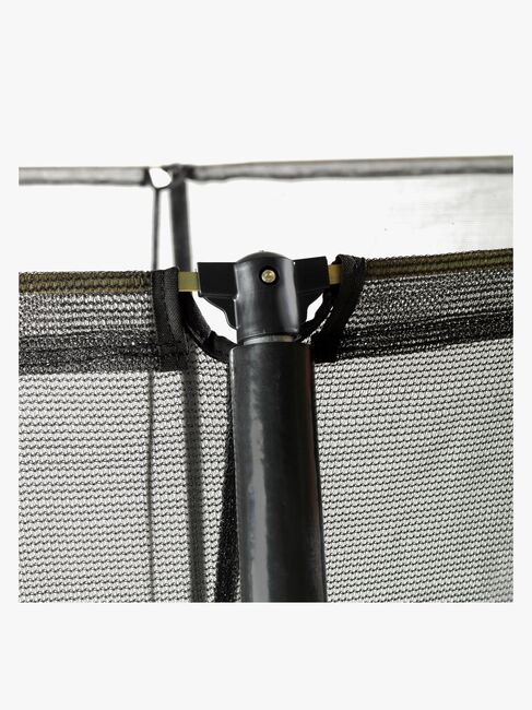 EXIT Silhouette Trampoline inkl. Sikkerhetsnett 214x305 cm, Grønn