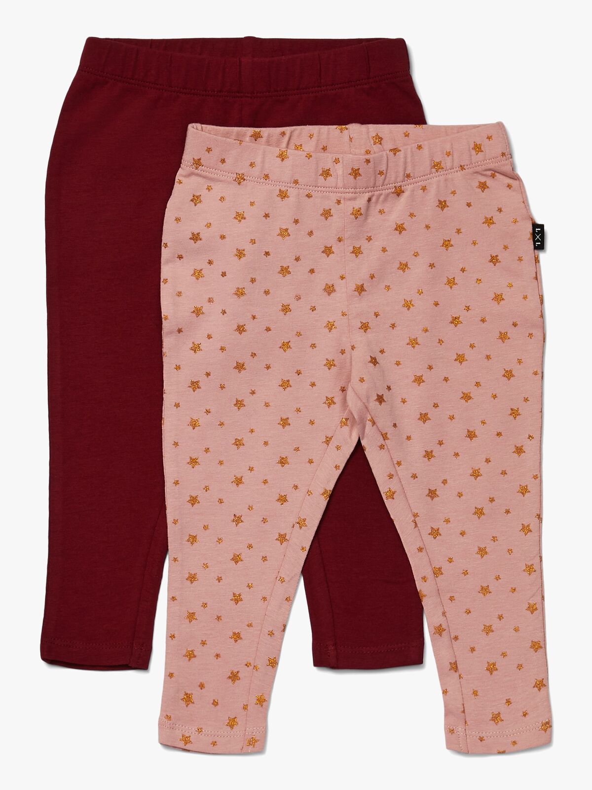 Luca & Lola Linda Leggings 2-pack, Pink/Wine