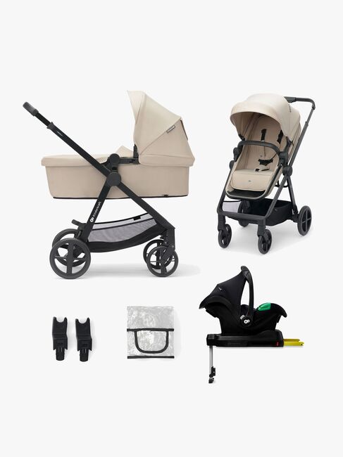 Kinderkraft NEWLY Mink Pro Kombivogn 4-in-1, Sand Beige