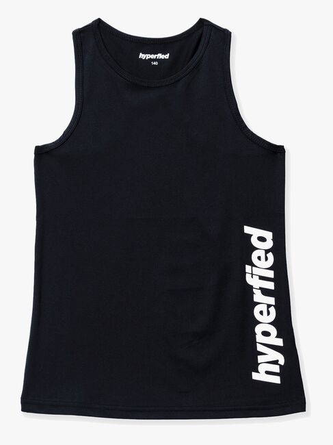 Hyperfied Split Tank Top 3-pack, Black/White/Tropical Flower