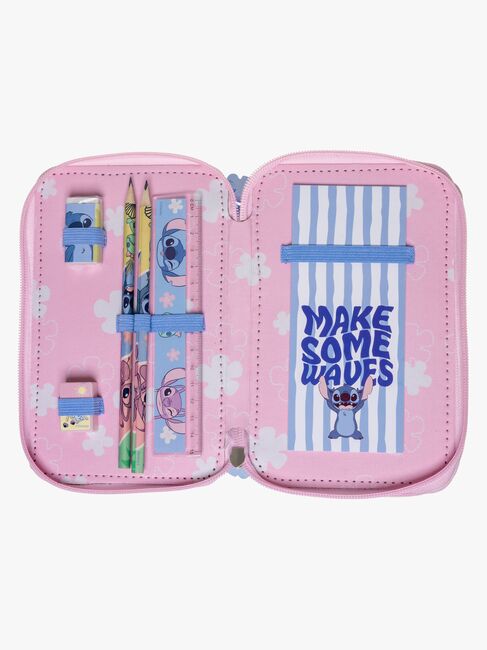 Disney Lilo and Stitch Dobbeltpennal, Lyseblå