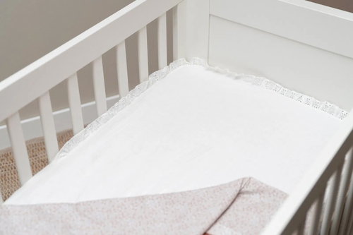 Baby's Only CALM Stretchlaken 40x80, White