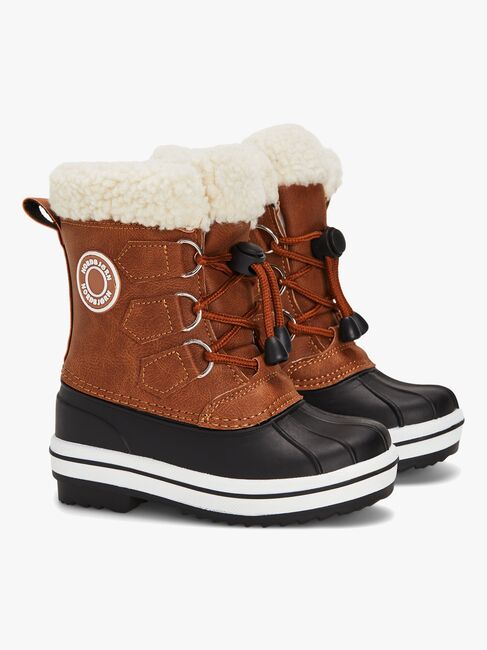 Nordbjørn Lynx Vinterstøvel, Brown