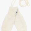 Devold HILDRE MERINO MITTEN BABY Votter, Offwhite