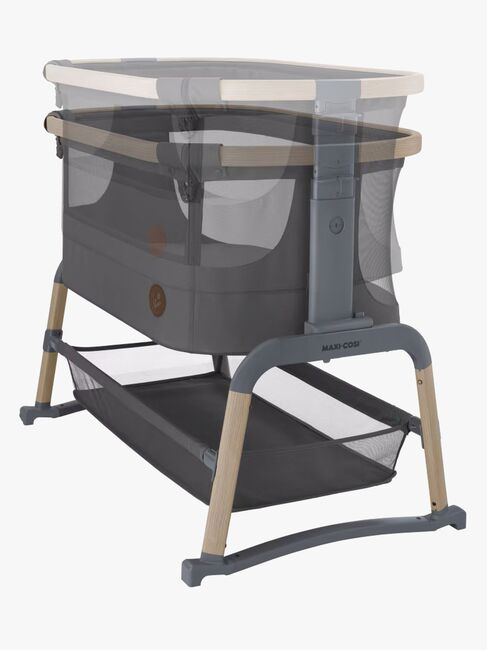 Maxi-Cosi Iora Air Bedside Crib, Beyond Graphite