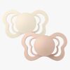 BIBS Couture Smokker 2-pack Latex Str 1, Ivory/Blush