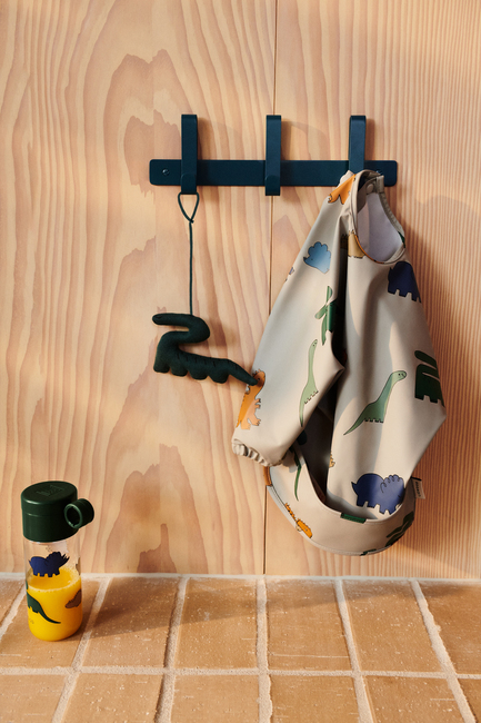 LIEWOOD Merle Cape Smekke med Trykk, Dinosaurs/Mist