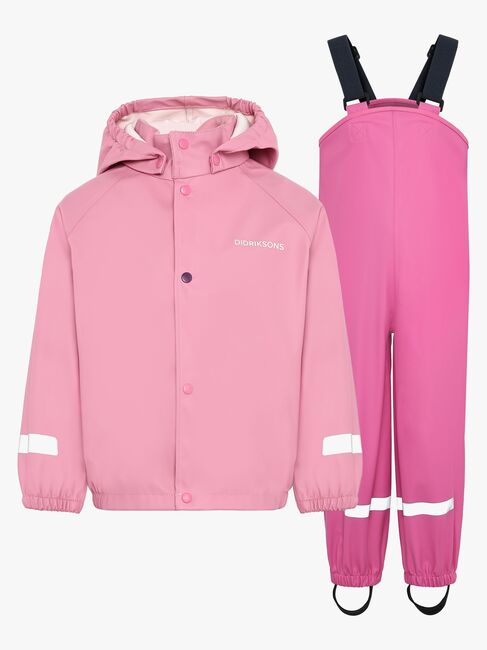 Didriksons Slaskeman Regnsett, Light Heather Pink