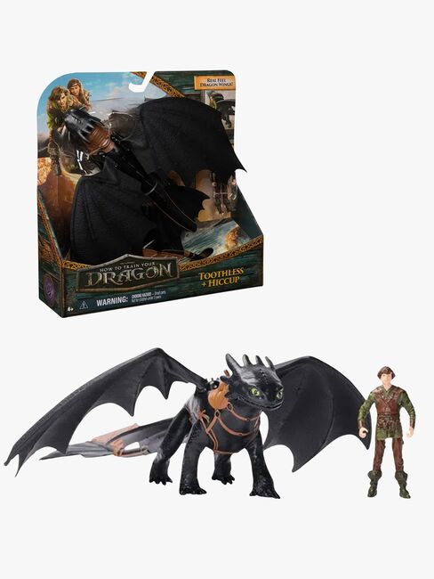 Dragetreneren Viking & Dragon Lekesett Toothless & Hiccup