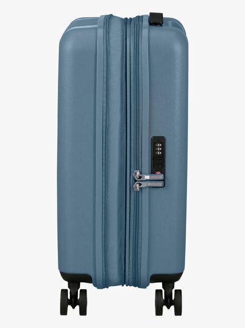 American Tourister Dynabelt Spinner Trillekoffert 36L, Rainstorm Blue