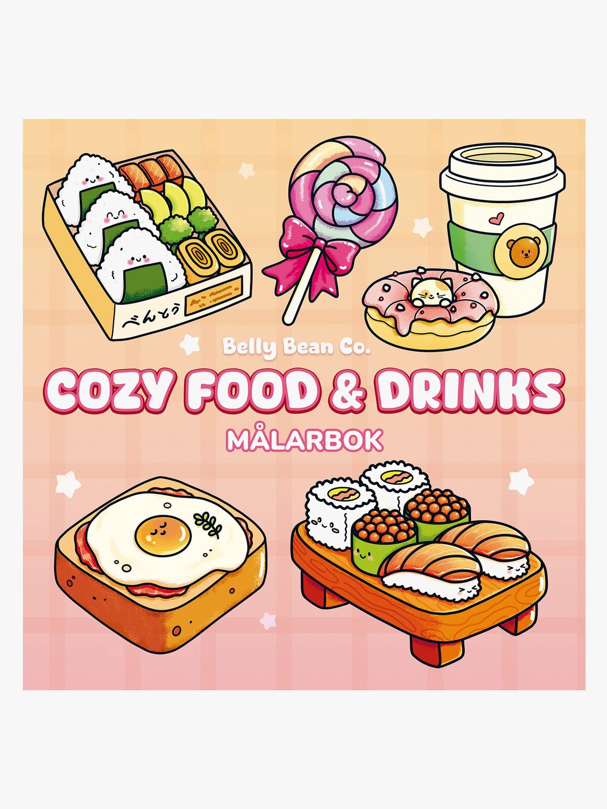 BokforlagetMaxStrom Cozy Food & Drinks Fargeleggingsbok