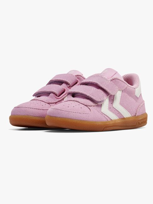 Hummel Victory Suede II Infant Joggesko, Roseate Spoonbill