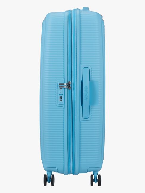 American Tourister Soundbox Spinner Koffert 97-110L, Blueberry Fizz
