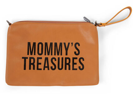 Childhome Mommy Clutch, Leatherlook Brown