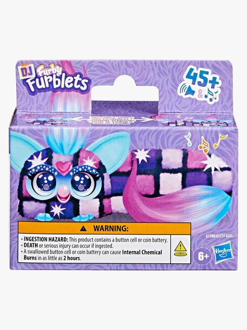 Furby Dj Furblet Interaktivt Kosedyr Dis Co